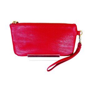 Red Colab Wristlet